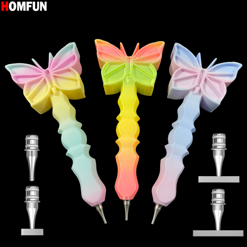Craft Embellishment Storage - Homfun caneta de pintura diamante borboleta