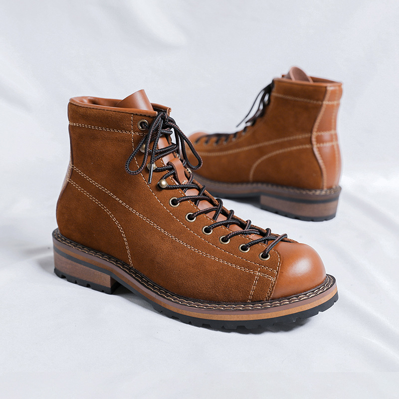 Guipure Lace Panel - Sapatos de caminhada masculinos botas de