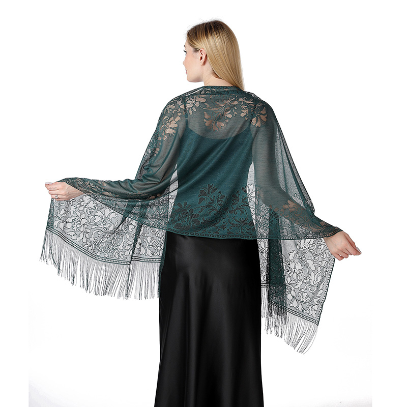 Tassel Fringe Trim - Manto de flor oco fino para