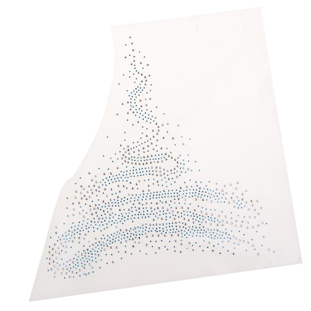 Hotfix Rhinestone Sheet - Folha de Apliques Termocolantes com Strass