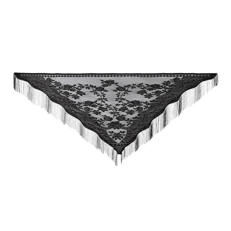 Tassel Fringe Trim - 652F Lenço renda elegante com borlas