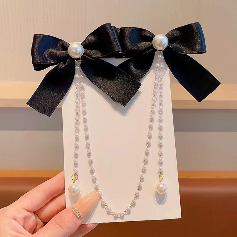 Grampo de cabelo arco infantil - Pearl Trim Chain avaliação e preço