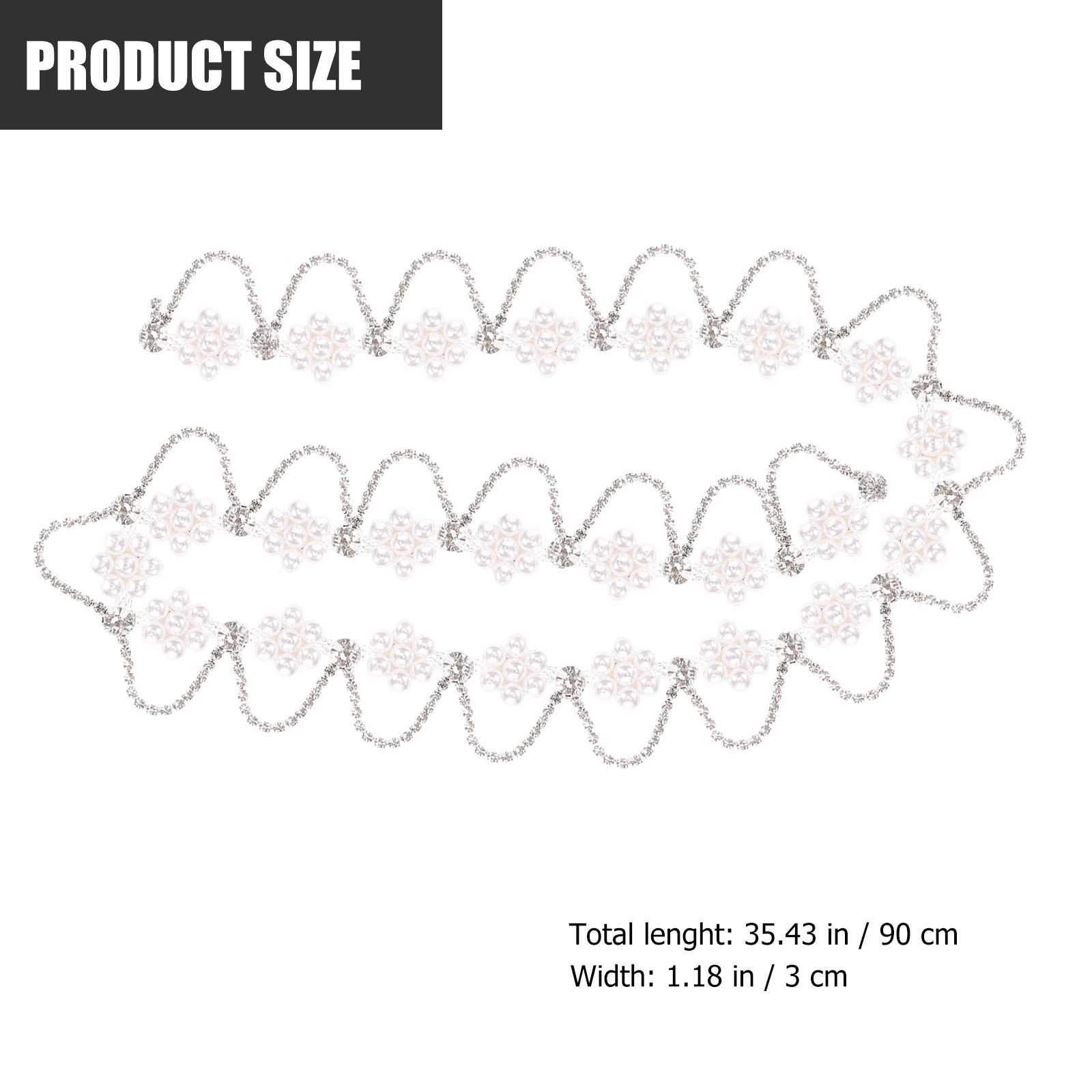 Fita Decorativa Premium com Pé - Pearl Trim Chain avaliação e preço