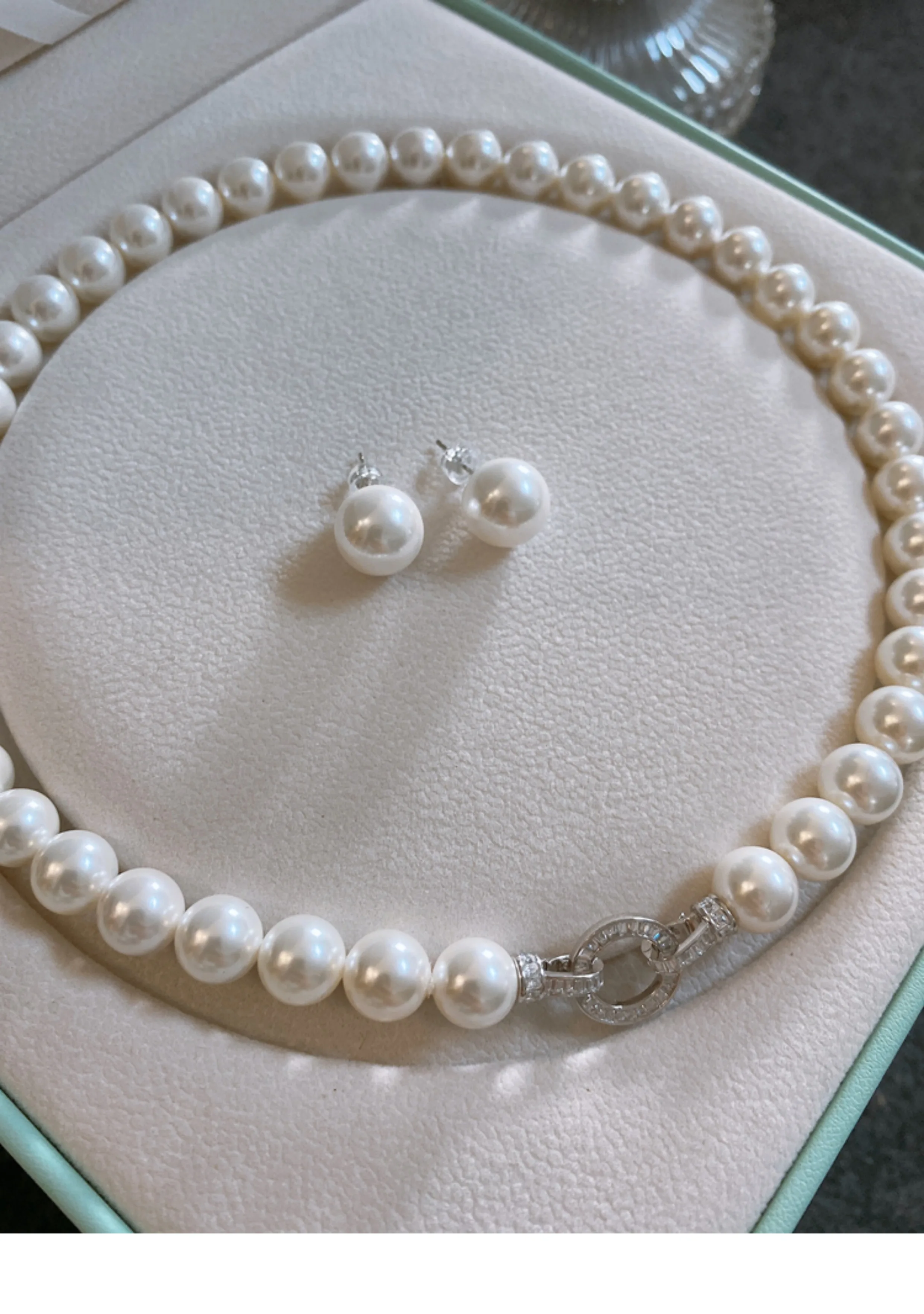 Lindo AAAA++9-10mm 10-11mm Nat - Pearl Trim Chain avaliação e preço