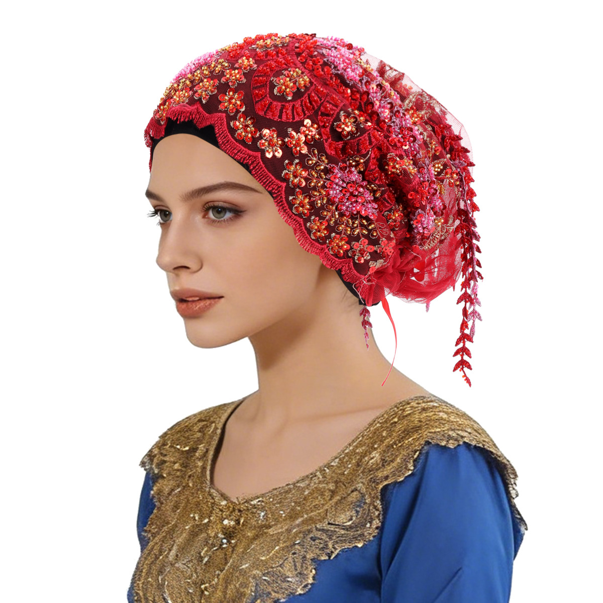 Novo étnico borla lenço frisad - Tassel Fringe Trim avaliação e preço