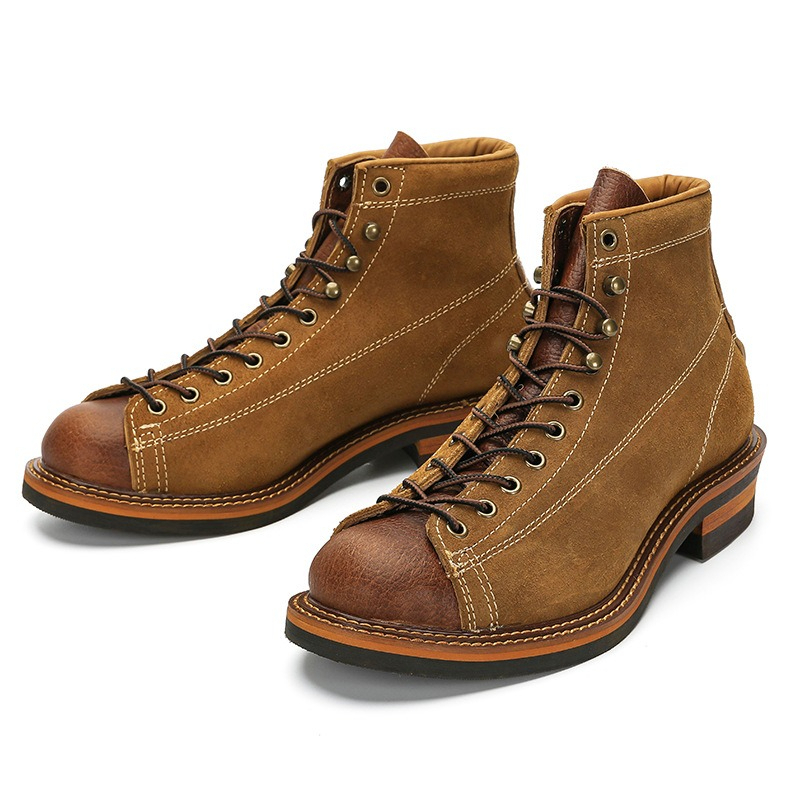 Botas de Motocicleta Masculina - Guipure Lace Panel avaliação e preço