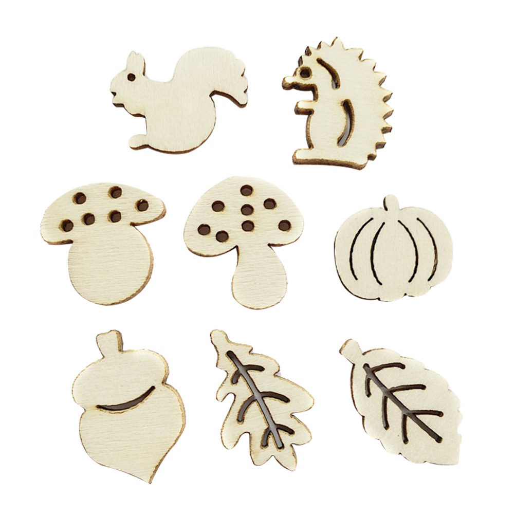 50 Peças de Madeira para Decor - Embellish Craft avaliação e preço